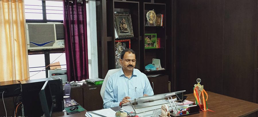 Principal's office at Parmarth Institute
